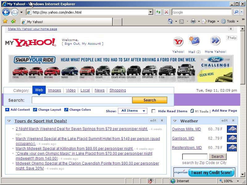 My Yahoo